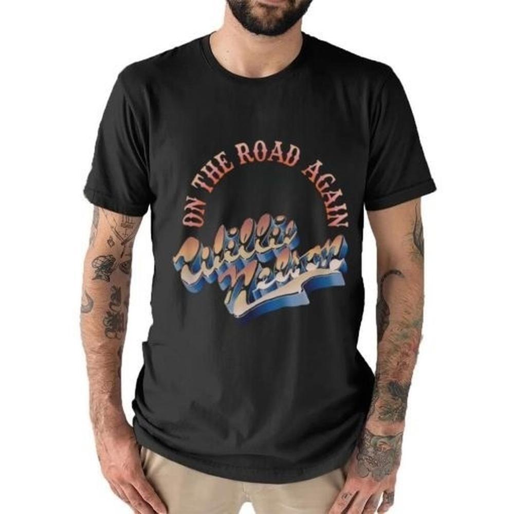 Willie Nelson Shirt On The Road Again T-Shirt